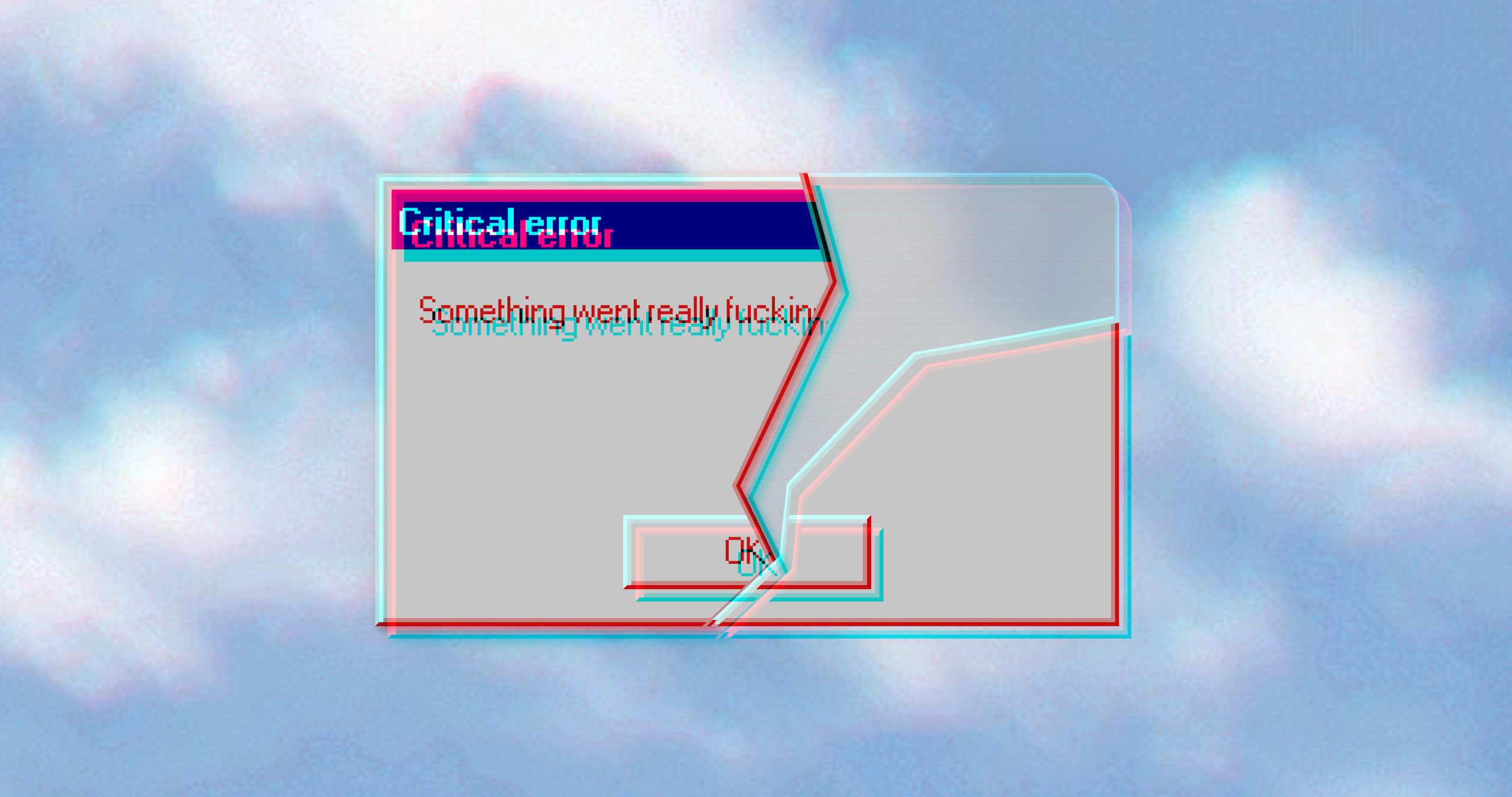 RGB split (3D Anaglyph) glitch effect with CSS SVG filter | Artur Bień